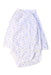 A White Long Sleeve Bodysuits from Petit Bateau in size 3-6M for girl. (Front View)