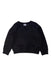 A Black Crewneck Sweatshirts from Karl Lagerfeld in size 6T for girl. (Front View)