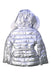 A Silver Puffer/Quilted Coats & Outerwear from Yves Salomon in size 6T for girl. (Back View)