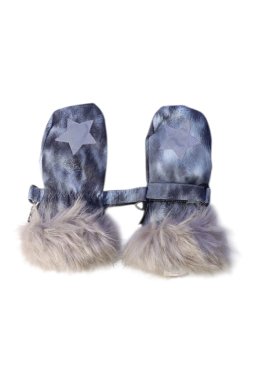 A Blue Gloves & Mittens from Molo in size 3T for boy. (Front View)