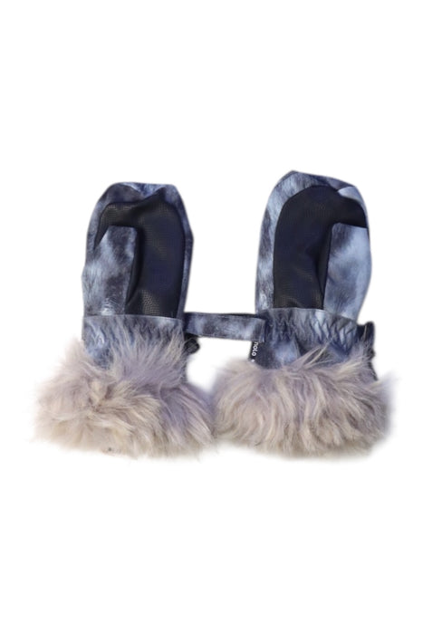 A Blue Gloves & Mittens from Molo in size 3T for boy. (Back View)