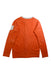 A Orange Rash Guards from Folpetto in size 9Y for boy. (Back View)