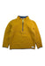 A Yellow Zippered Sweatshirts from Crewcuts in size 10Y for boy. (Front View)