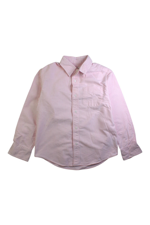 A Pink Long Sleeve Shirts from Crewcuts in size 8Y for boy. (Front View)