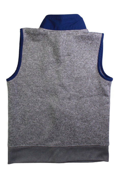 A Grey Outerwear Vests from J.Crew in size 6T for boy. (Back View)