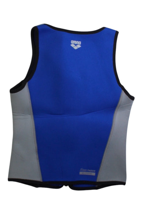 A Blue Floatsuits from Arena in size 5T for boy. (Back View)