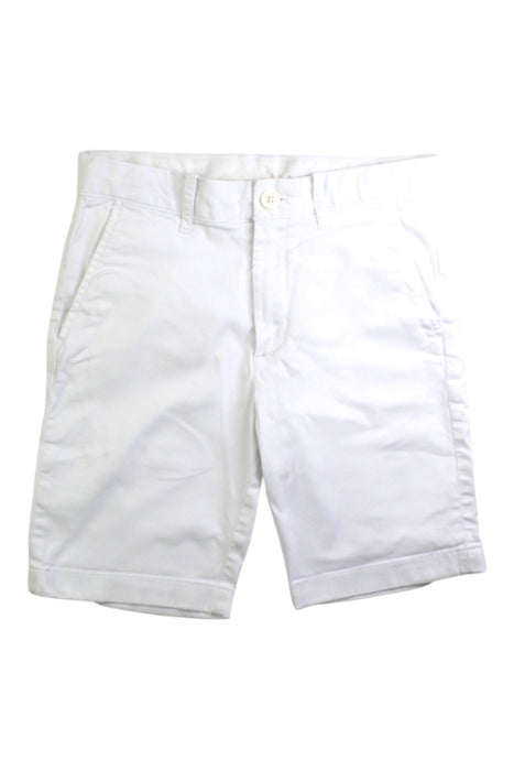 A White Shorts from Crewcuts in size 10Y for boy. (Front View)