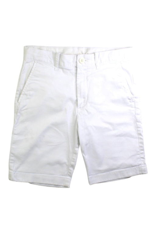 A White Shorts from Crewcuts in size 10Y for boy. (Front View)