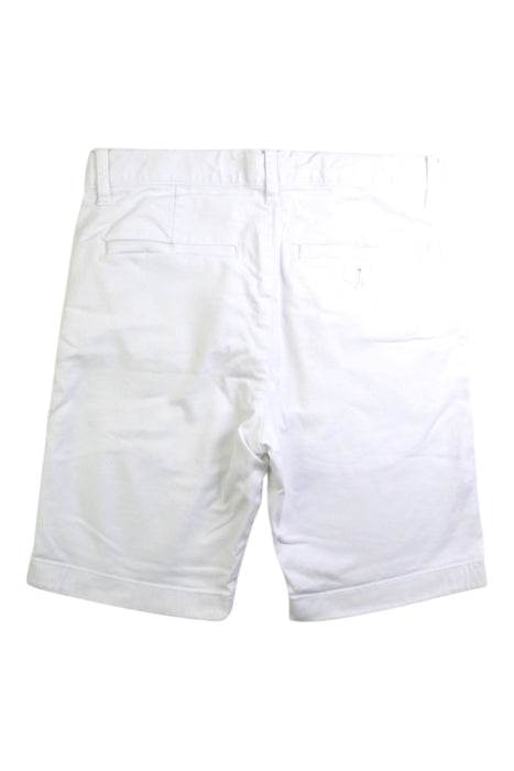 A White Shorts from Crewcuts in size 10Y for boy. (Back View)