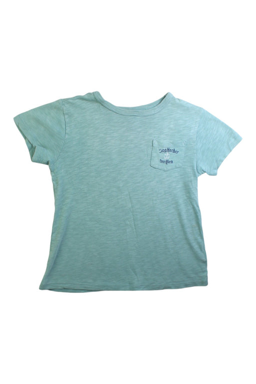 A Teal Short Sleeve T Shirts from Crewcuts in size 4T for boy. (Front View)