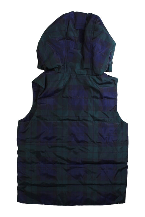 A Navy Puffer/Quilted Coats & Outerwear from Lands' End in size 5T for boy. (Back View)