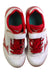 A Red Cleats/Soccer Shoes from Mizuno in size 9Y for boy. (Back View)