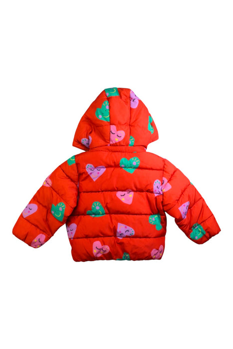 A Red Puffer/Quilted Coats & Outerwear from Stella McCartney in size 12-18M for girl. (Back View)