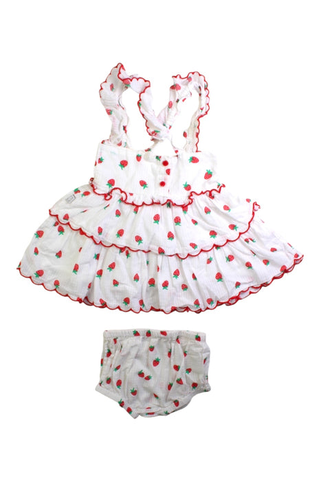 A White Dress Sets from Stella McCartney in size 0-3M for girl. (Back View)
