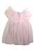 A Pink Short Sleeve Dresses from Stella McCartney in size 6-12M for girl. (Back View)