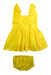 A Yellow Dress Sets from Stella McCartney in size 3T for girl. (Front View)