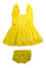A Yellow Dress Sets from Stella McCartney in size 3T for girl. (Back View)