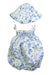 A White Sleeveless Rompers from Ralph Lauren in size 0-3M for girl. (Front View)