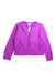 A Purple Cardigans from Jacadi in size 3T for girl. (Front View)