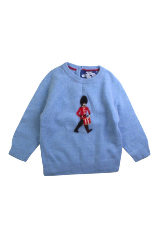 A Blue Long Sleeve Tops from Thomas Brown in size 12-18M for boy. (Front View)