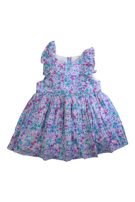 A Pink Sleeveless Dresses from Jacadi in size 2T for girl. (Front View)