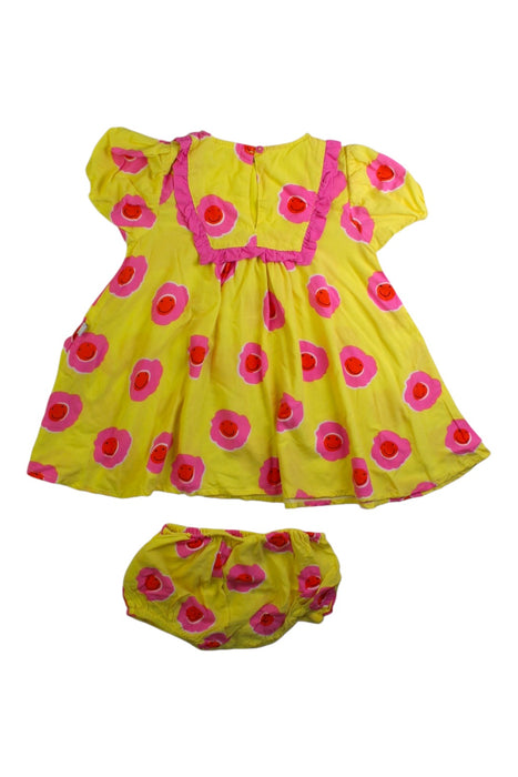 A Yellow Dress Sets from Stella McCartney in size 6-12M for girl. (Back View)