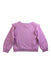 A Pink Crewneck Sweatshirts from Jacadi in size 3T for girl. (Back View)