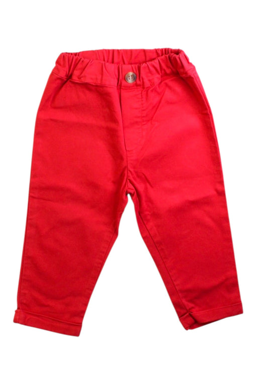 A Red Casual Pants from Thomas Brown in size 12-18M for boy. (Front View)