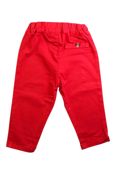 A Red Casual Pants from Thomas Brown in size 12-18M for boy. (Back View)