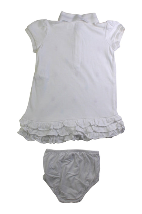 A White Dress Sets from Ralph Lauren in size 6-12M for girl. (Back View)