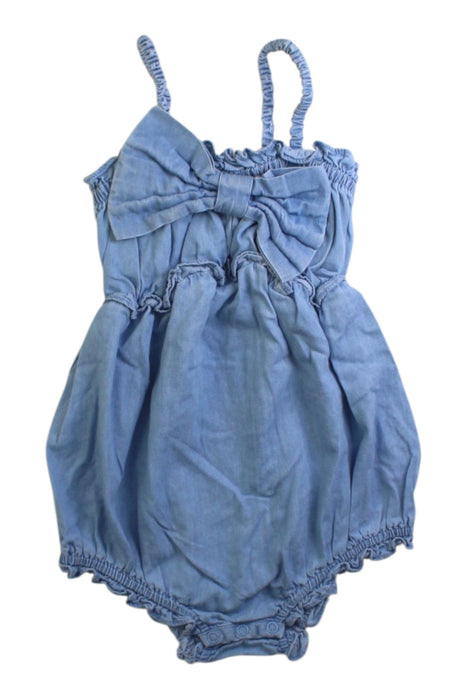 A Blue Sleeveless Rompers from Country Road in size 18-24M for girl. (Front View)