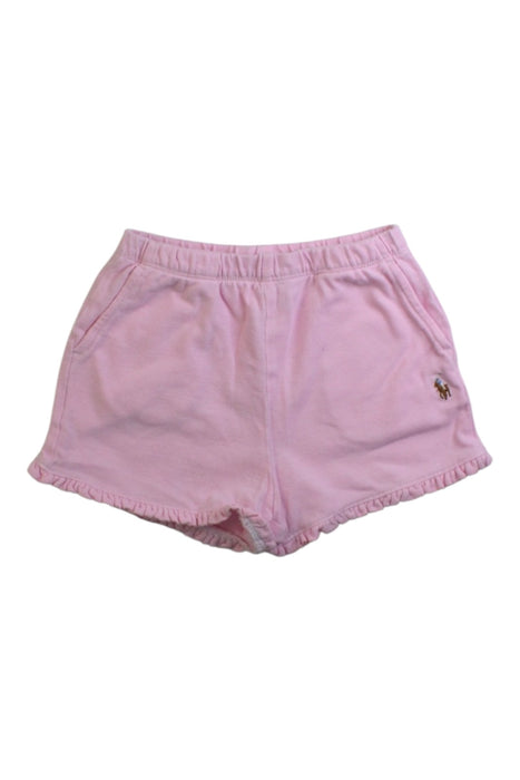 A Pink Shorts from Ralph Lauren in size 2T for girl. (Front View)