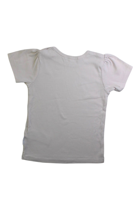A Ivory Short Sleeve T Shirts from purebaby in size 18-24M for girl. (Back View)