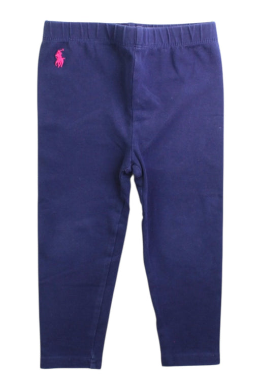 A Navy Leggings from Ralph Lauren in size 2T for girl. (Front View)