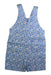 A Blue Overall Shorts from Goldie + Ace in size 12-18M for girl. (Back View)