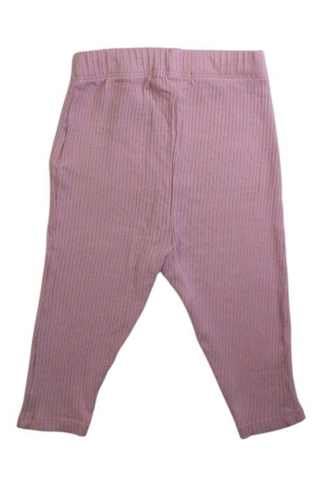 A Pink Leggings from purebaby in size 3-6M for girl. (Back View)