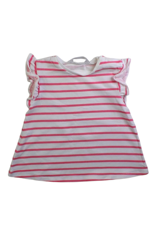 A Pink Sleeveless Tops from Mayoral in size 3-6M for girl. (Front View)