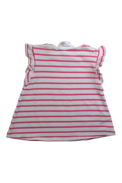 A Pink Sleeveless Tops from Mayoral in size 3-6M for girl. (Back View)