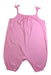 A Pink Sleeveless Rompers from Ralph Lauren in size 6-12M for girl. (Back View)