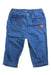 A Blue Jeans from Bonton in size 6-12M for neutral. (Back View)