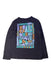 A Navy Long Sleeve T Shirts from Patagonia in size 5T for boy. (Back View)