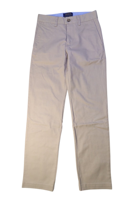 A Beige Casual Pants from Polo Ralph Lauren in size 8Y for boy. (Front View)