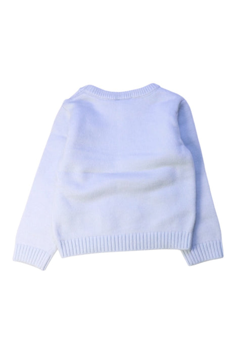A White Knit Sweaters from Jacadi in size 2T for boy. (Back View)