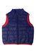 A Navy Outerwear Vests from Polo Ralph Lauren in size 2T for boy. (Front View)