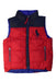 A Red Outerwear Vests from Polo Ralph Lauren in size 12-18M for boy. (Front View)