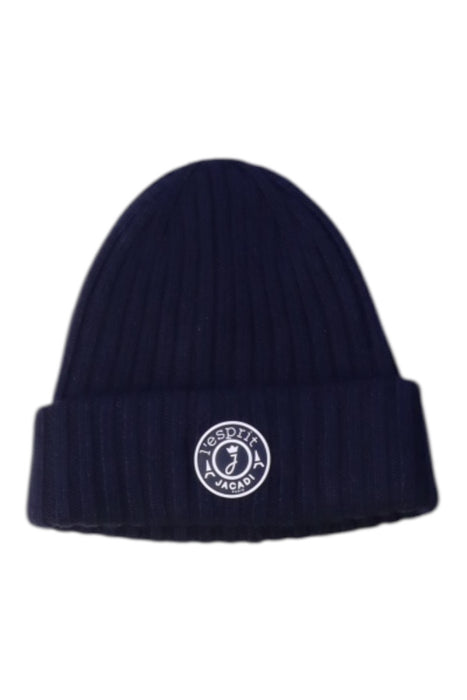 A Navy Winter Hats from Jacadi in size 3T for neutral. (Front View)