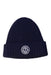 A Navy Winter Hats from Jacadi in size 3T for neutral. (Front View)