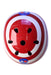 A Red Bikes & Helmets from Micro in size 3T for neutral. (Front View)