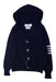 A Navy Cardigans from Thom Browne in size 3T for boy. (Front View)