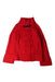 A Red Lightweight Jackets from Shanghai Tang in size 4T for boy. (Front View)